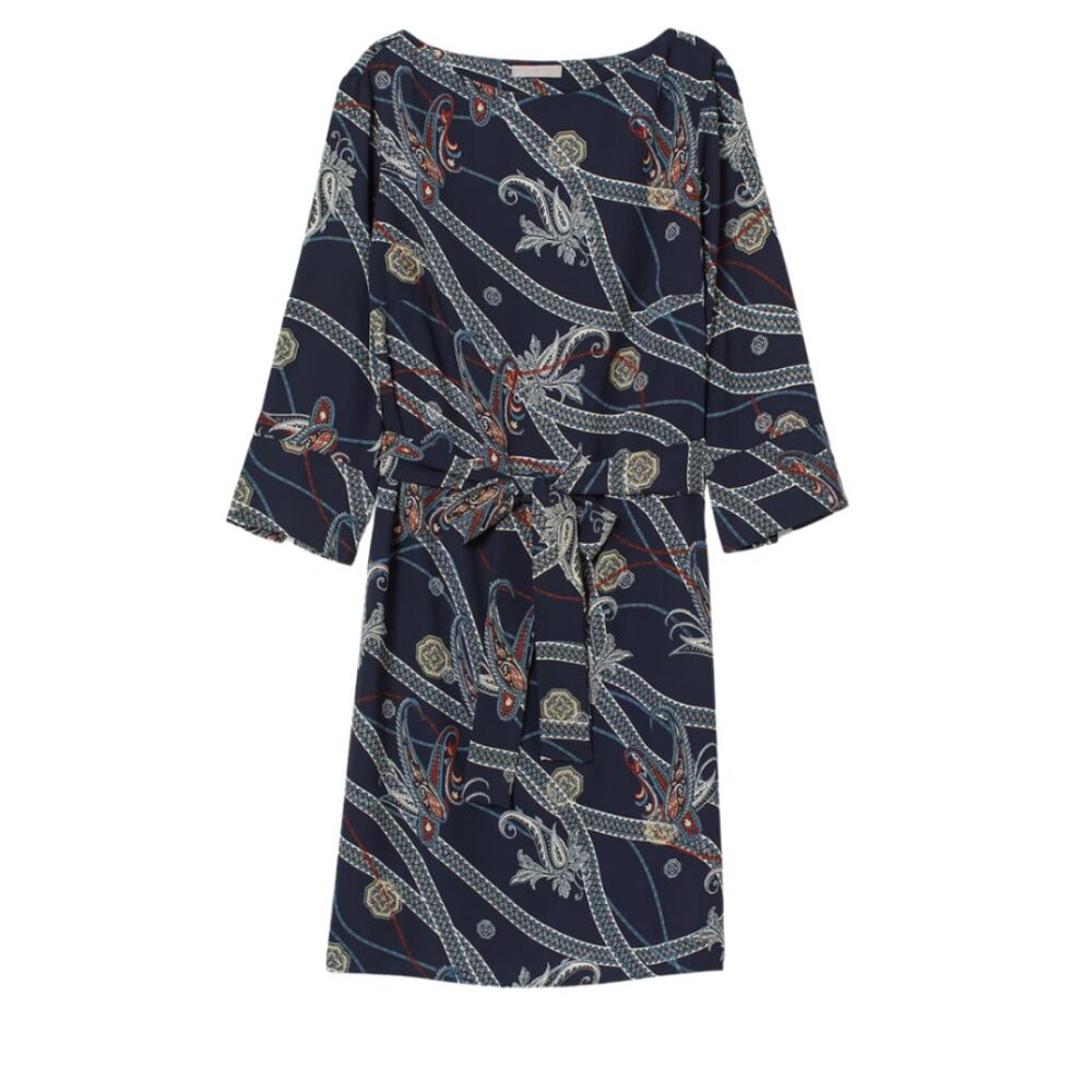 H&M Dress With Tie Belt
